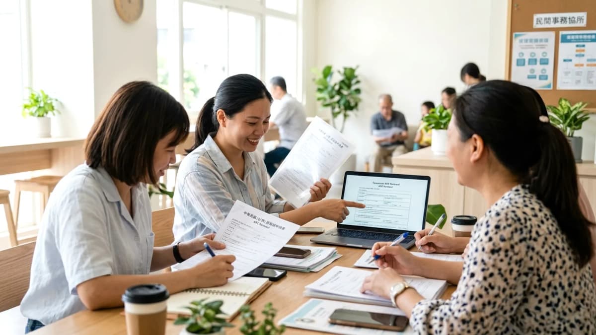 Checklist gia hạn ARC Đài Loan: nộp trước 30 ngày — giấy tờ theo từng diện