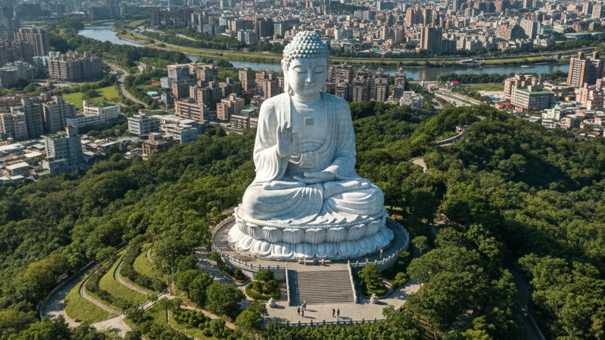 Cẩm nang du lịch Changhua 2026: Tượng Phật khổng lồ, phố cổ Lộc Cảng