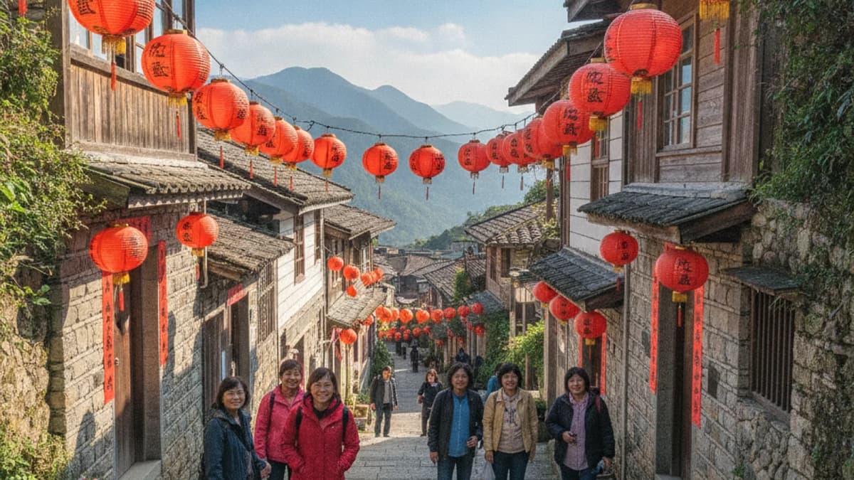 Cẩm nang du lịch New Taipei 2026: Cửu Phần, Đạm Thuỷ, Yeliu