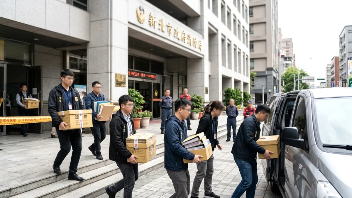 Đài Loan: Điều tra tham nhũng tại Cục Phòng cháy chữa cháy Tân Bắc, nhiều quan chức bị cáo buộc