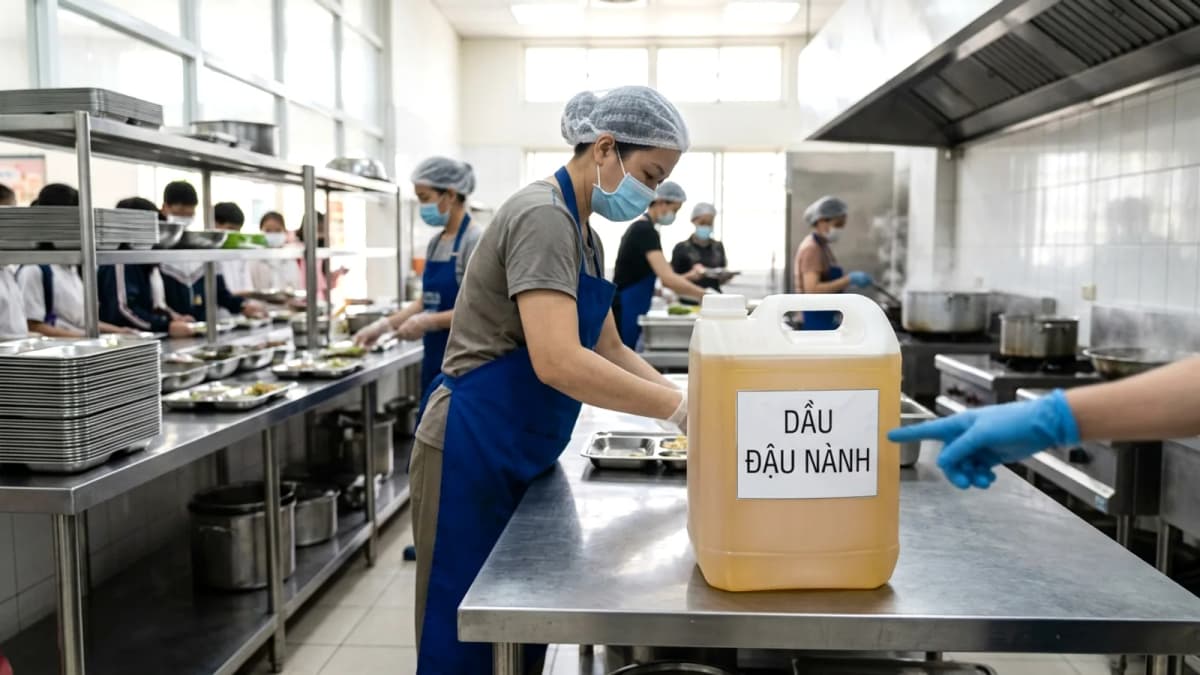 Đài Trung: Thêm đơn vị cung cấp suất ăn học đường dùng dầu đậu nành nhiễm chất độc hại