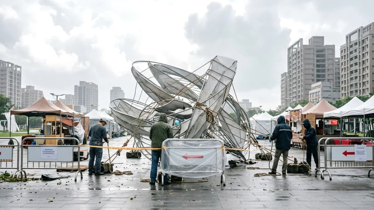 Lễ hội Nghệ thuật Địa danh Đào Viên tạm ngừng hoạt động vì siêu bão Bawi