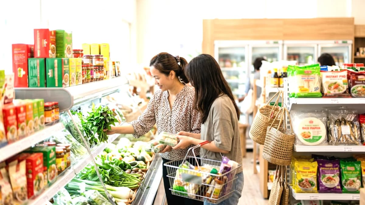 Mua đồ Việt Nam ở Đài Loan