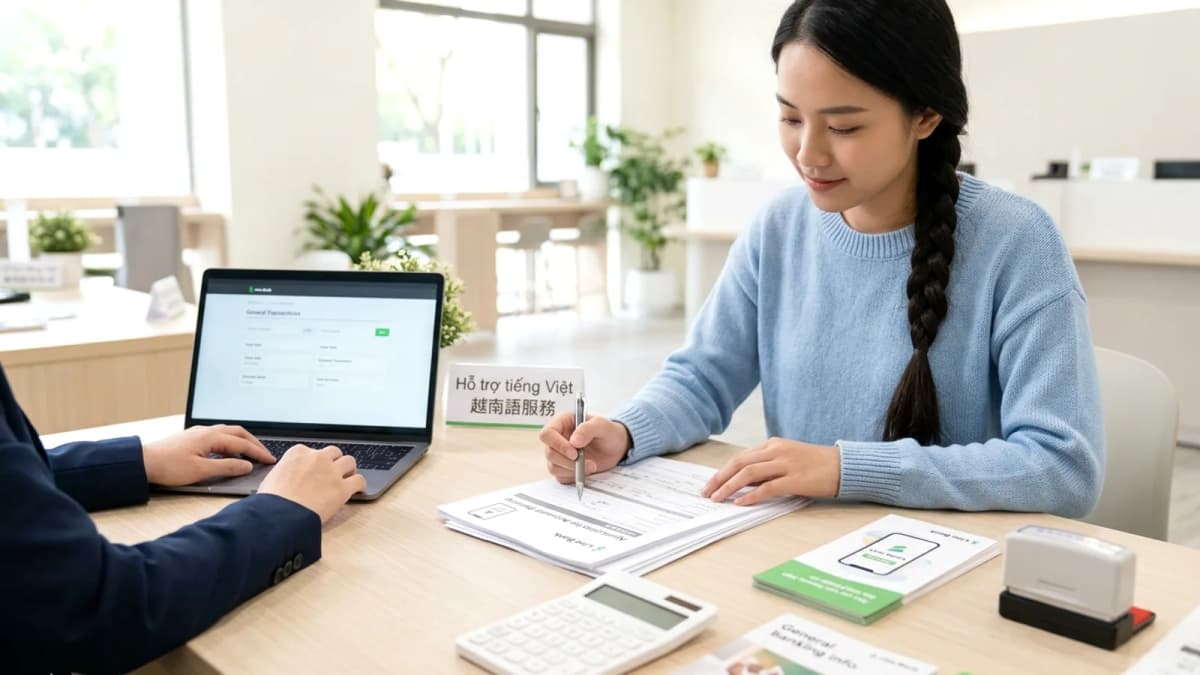 Ngân hàng ở Đài Loan cho người Việt: mở tài khoản cần gì, ngân hàng số Line Bank, chuyển khoản