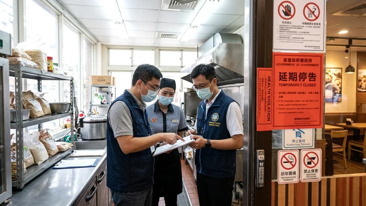 Nhà hàng Sukiya tại Cao Hùng bị phạt nặng vì vi phạm vệ sinh an toàn thực phẩm