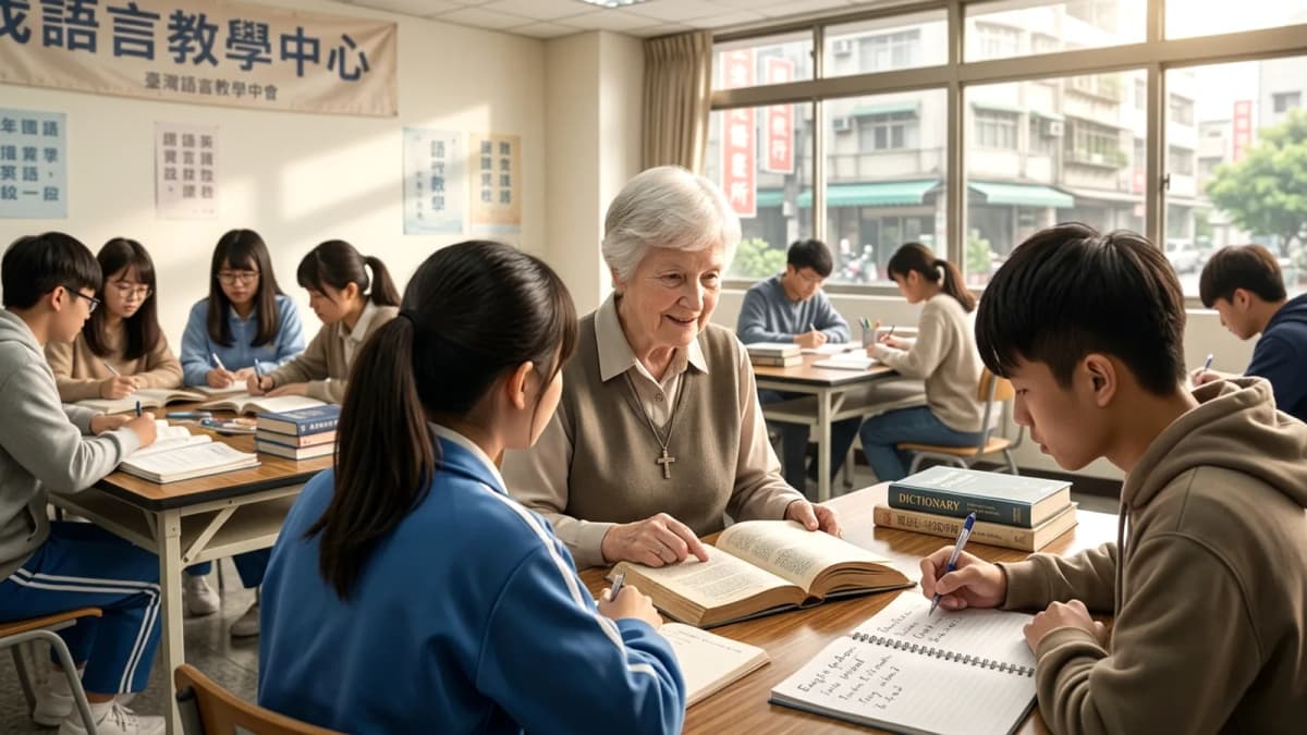 Nữ tu Anh quốc vừa qua đời: Hơn 50 năm cống hiến cho giáo dục ngoại ngữ tại Đài Loan