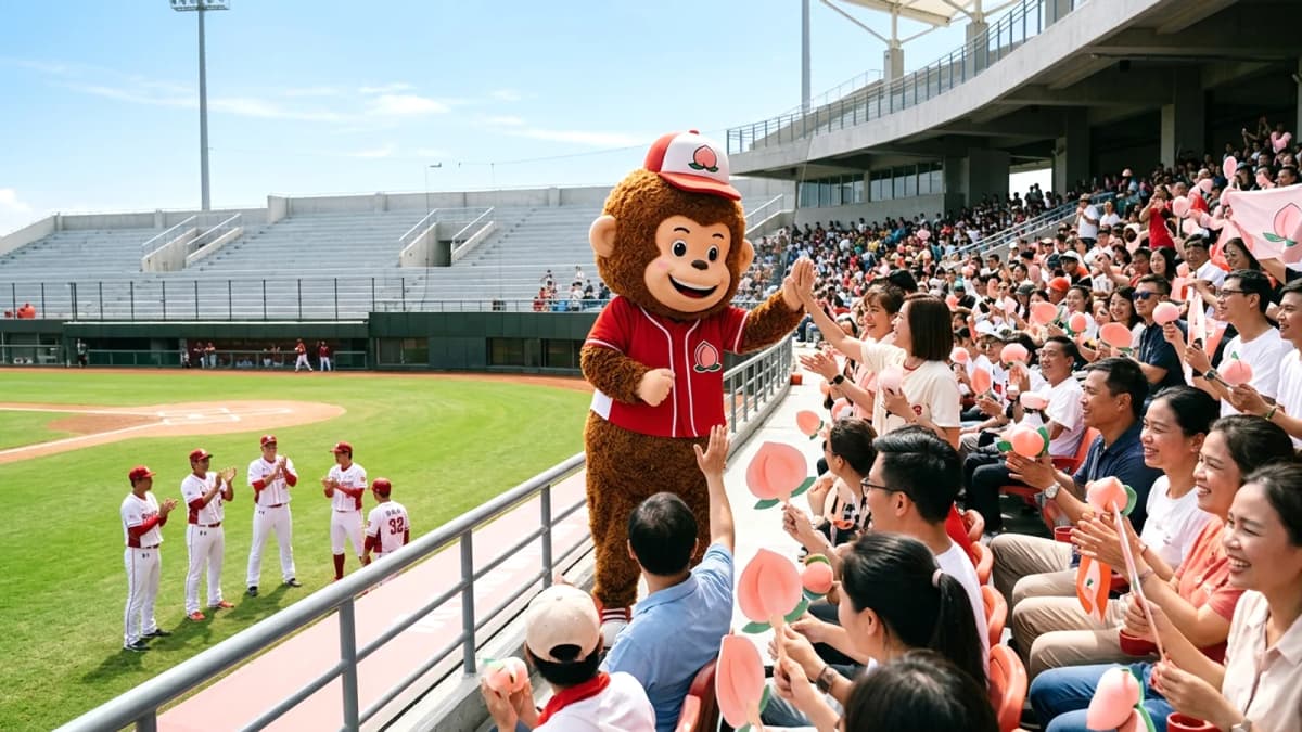 Rakuten Monkeys tổ chức 'Tiệc Đào': Đại sứ Garlin mở màn ấn tượng tại Đào Viên