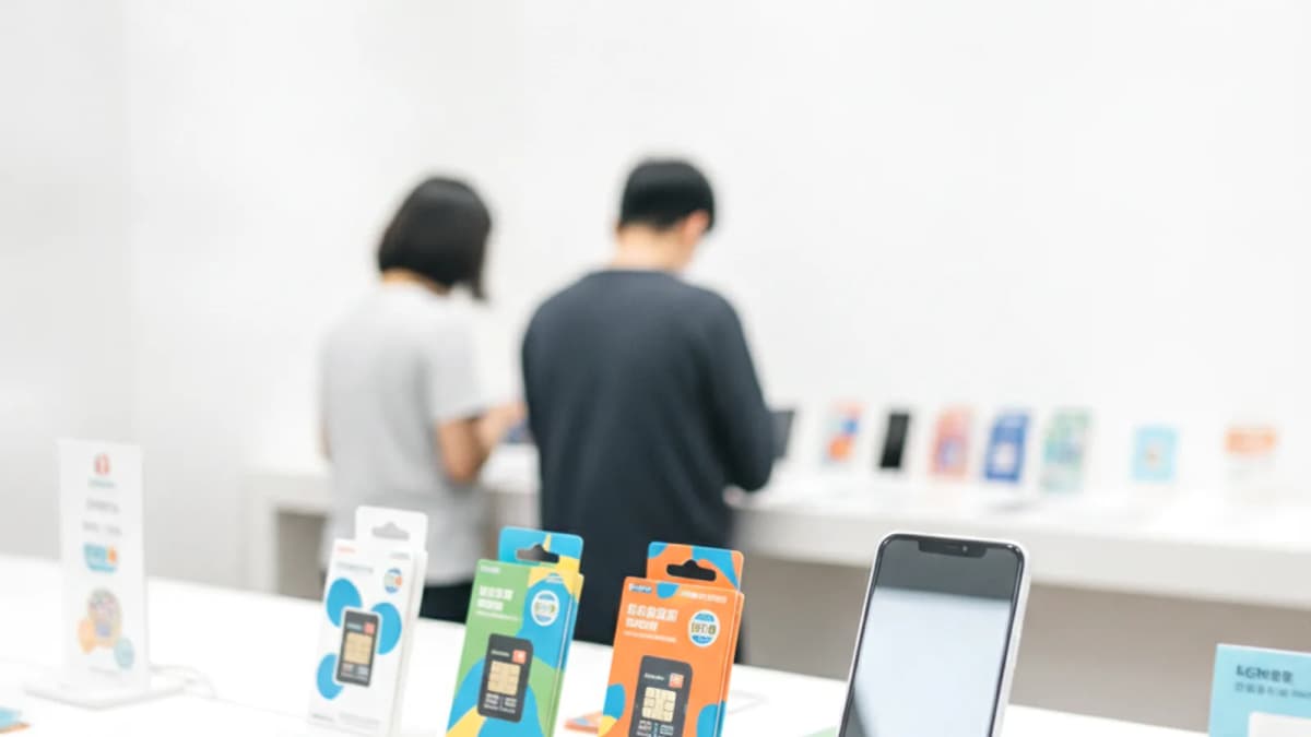 SIM và Internet giá rẻ tại Đài Loan 2026: So sánh nhà mạng