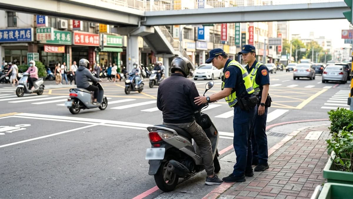 Tài xế có dấu hiệu bất thường ở Đài Trung: Nghi vấn lái xe dưới ảnh hưởng của chất cấm gây lo ngại an toàn giao thông