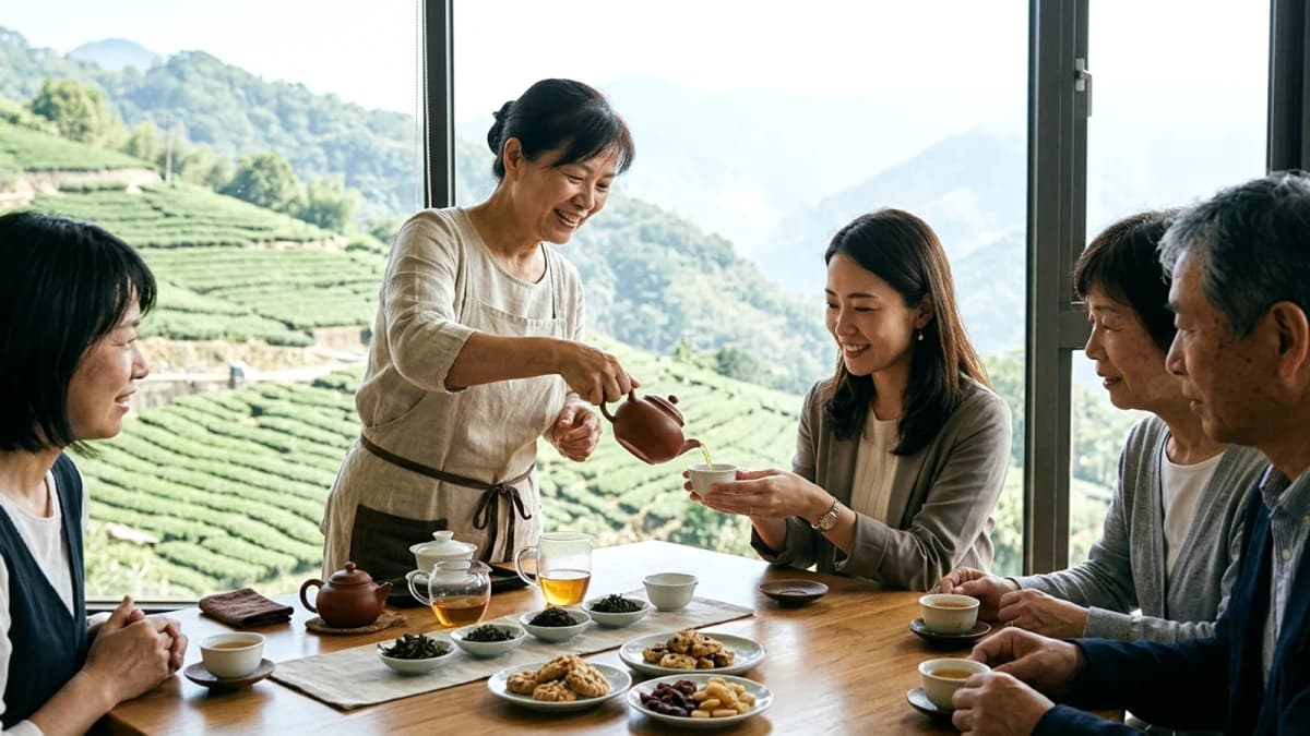 Trà sơn Kaohsiung vươn tầm quốc tế: Hương vị độc đáo chinh phục bạn bè Nhật Bản
