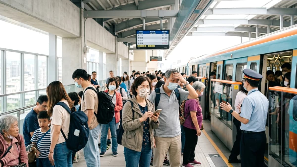 Tuyến tàu điện San-Ying: Vận hành cuối tuần đầu tiên đối mặt thử thách lớn