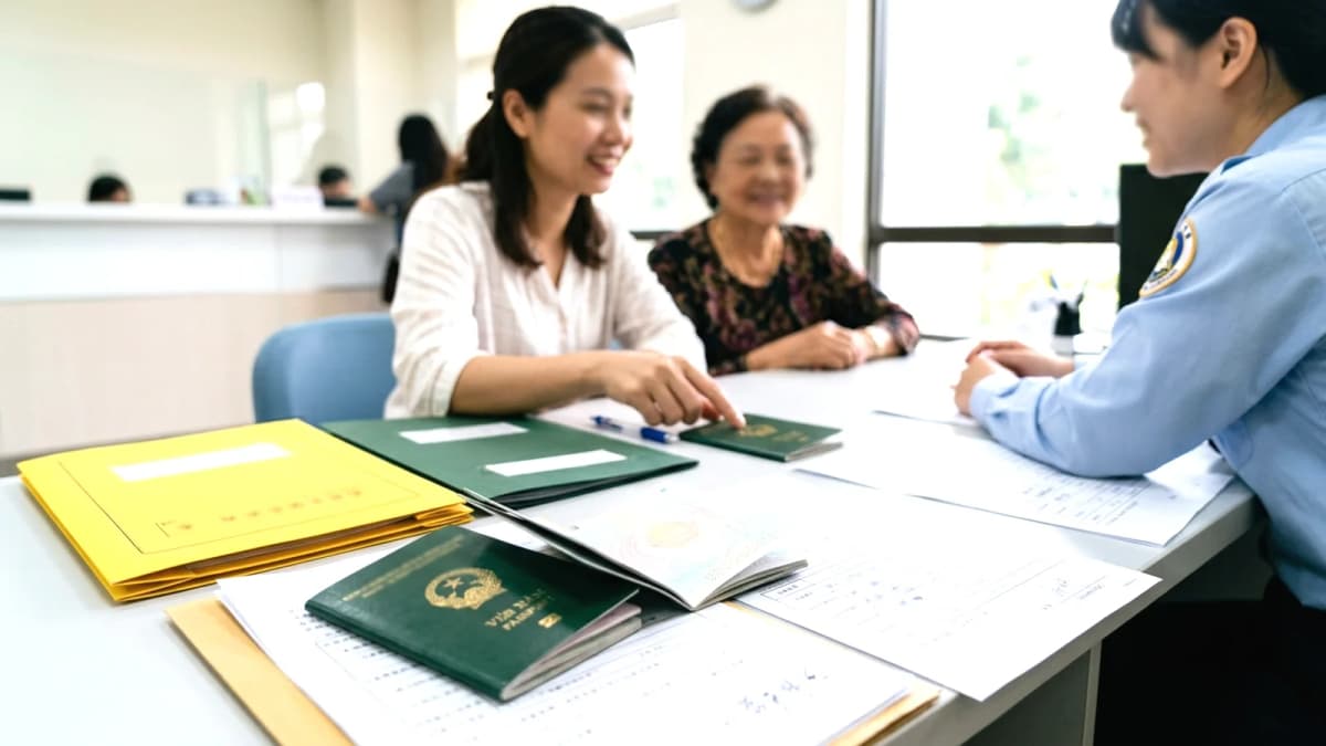 Xin visa thăm thân Đài Loan cần giấy tờ gì?